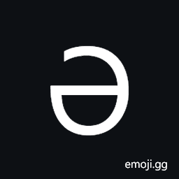 Latin Capital Letter Schwa Symbol