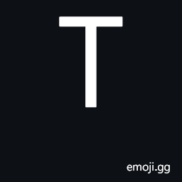 Latin Capital Letter T Symbol