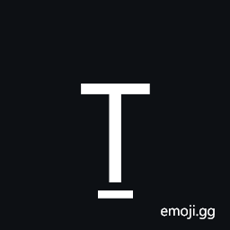 Latin Capital Letter T with Line Below Symbol