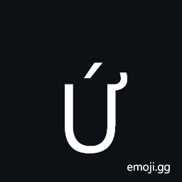 Latin Capital Letter U with Horn and Acute Symbol