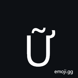 Latin Capital Letter U with Horn and Tilde Symbol