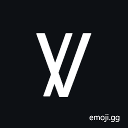 Latin Capital Letter V with Diagonal Stroke Symbol