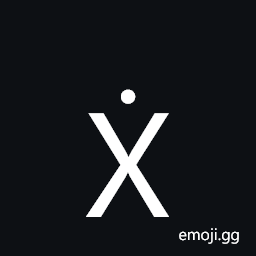 Latin Capital Letter X with Dot Above Symbol