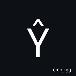 Latin Capital Letter Y with Circumflex Symbol