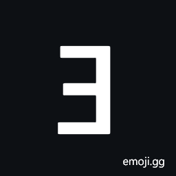 Latin Letter Small Capital Turned E Symbol