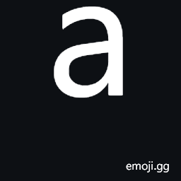 Latin Small Letter A Symbol