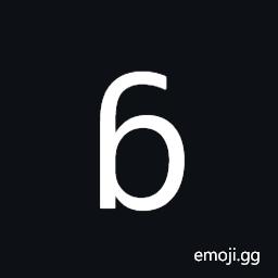 Latin Small Letter B with Hook Symbol