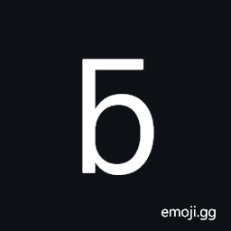Latin Small Letter B with Topbar Symbol