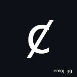 Latin Small Letter C with Stroke Symbol