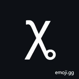 Latin Small Letter Chi with Low Right Ring Symbol
