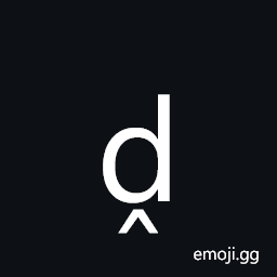 Latin Small Letter D with Circumflex Below Symbol