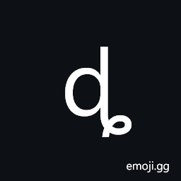 Latin Small Letter D with Curl Symbol