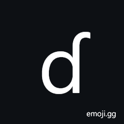 Latin Small Letter D with Hook Symbol