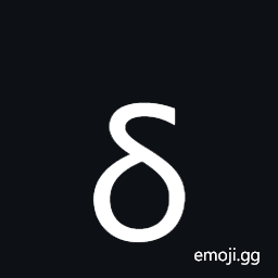 Latin Small Letter Delta Symbol