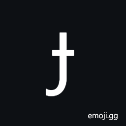 Latin Small Letter Dotless J with Stroke Symbol
