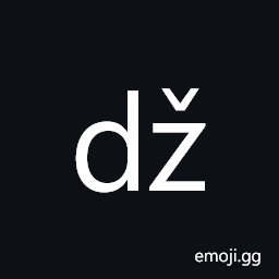 Latin Small Letter Dz with Caron Symbol