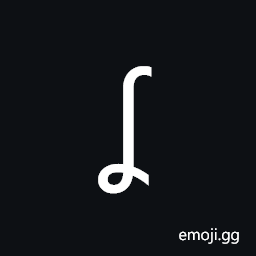 Latin Small Letter Esh with Curl Symbol