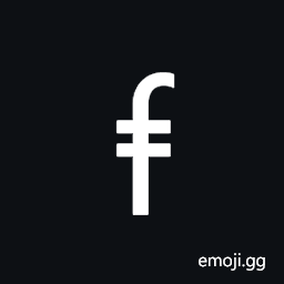 Latin Small Letter F with Stroke Symbol
