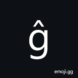 Latin Small Letter G with Circumflex Symbol