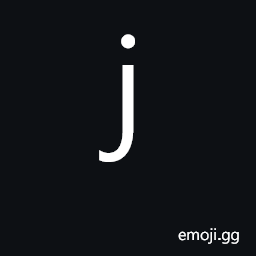 Latin Small Letter J Symbol