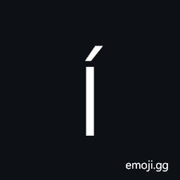 Latin Small Letter L with Acute Symbol