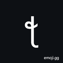 Latin Small Letter L with Retroflex Hook and Belt Symbol