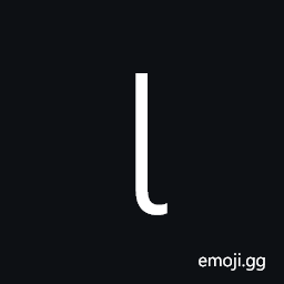 Latin Small Letter L with Retroflex Hook Symbol