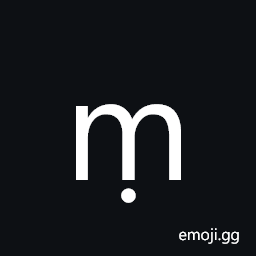 Latin Small Letter M with Dot Below Symbol