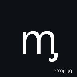 Latin Small Letter M with Palatal Hook Symbol