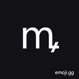 Latin Small Letter Mum Symbol