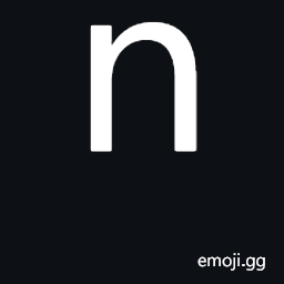 Latin Small Letter N Symbol