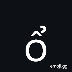 Latin Small Letter O with Circumflex and Hook Above Symbol