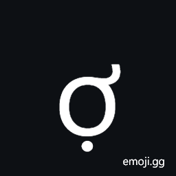 Latin Small Letter O with Horn and Dot Below Symbol