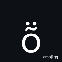 Latin Small Letter O with Tilde and Diaeresis Symbol