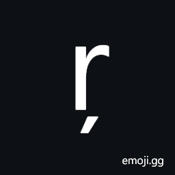 Latin Small Letter R with Cedilla Symbol