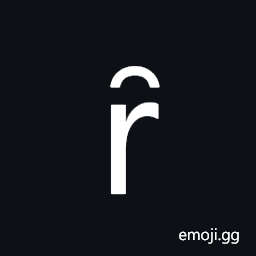 Latin Small Letter R with Inverted Breve Symbol