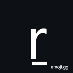 Latin Small Letter R with Line Below Symbol