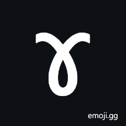 Latin Small Letter Rams Horn Symbol