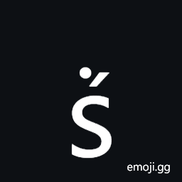 Latin Small Letter S with Acute and Dot Above Symbol