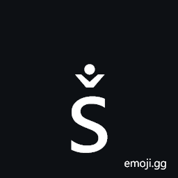 Latin Small Letter S with Caron and Dot Above Symbol