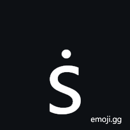 Latin Small Letter S with Dot Above Symbol