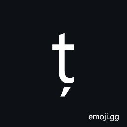 Latin Small Letter T with Comma Below Symbol