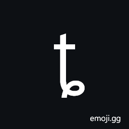 Latin Small Letter T with Curl Symbol