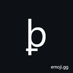 Latin Small Letter Thorn with Stroke Through Descender Symbol