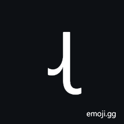 Latin Small Letter Turned R with Hook Symbol