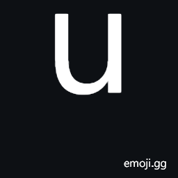 Latin Small Letter U Symbol