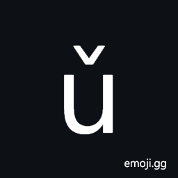 Latin Small Letter U with Caron Symbol