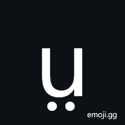 Latin Small Letter U with Diaeresis Below Symbol