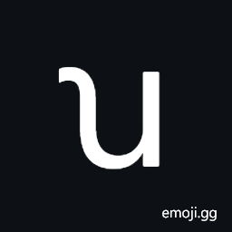 Latin Small Letter U with Left Hook Symbol