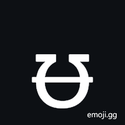 Latin Small Letter Upsilon with Stroke Symbol